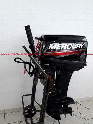 Motor De Popa 30hp M 2t Mercury Zero Partida Manual