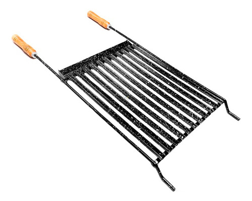 Grelha Churrasco Esmaltada Argentina 50x40cm Parrilla Grill