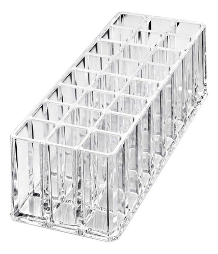 Soporte Para Lápiz Labial De 24 Rejillas, Caja De