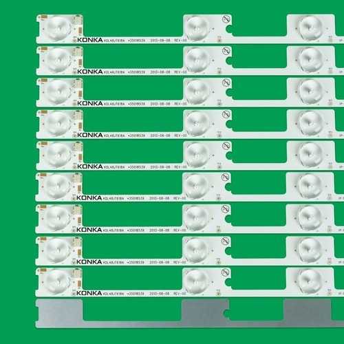 Kit Barras De Led Dl4844 Dl4845 48l2400 48l5400 Em Alumínio