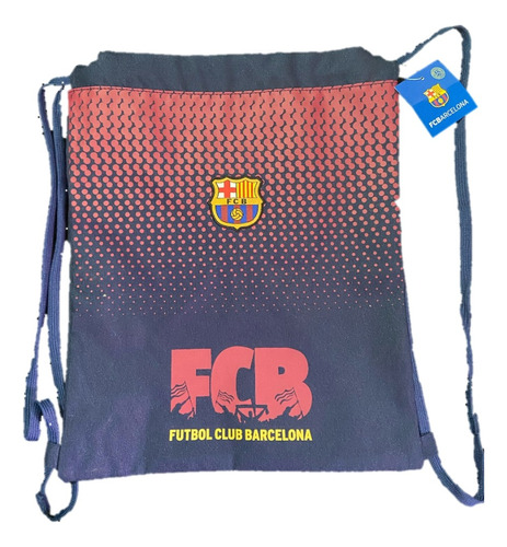 Bolso Gym Sack De Cuerdas Del Barcelona Futbol Club