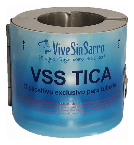 Tica3: Anti Sarro P/tubería Sin Cortes 3 Pulgadas +2,000 Ppm