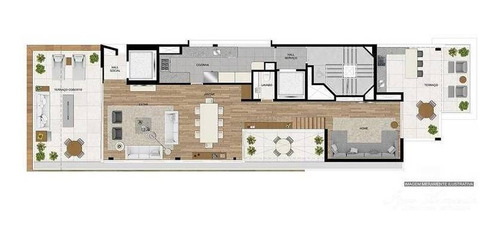 Imagem 5 de 7 de Cobertura Com 4 Dormitórios À Venda, 350 M² Por R$ 9.800.000,00 - Jardim Paulista - São Paulo/sp - Co1120