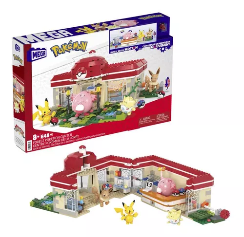 Mattel - Pokemon - Construção de Aventuras Pokémon Pikachu na