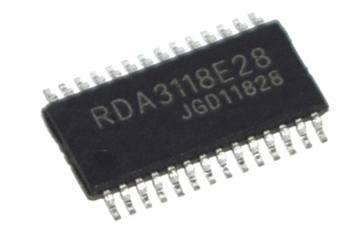 Rda3118e28 Circuito Integrado Salida Audio Clase - Sge11678