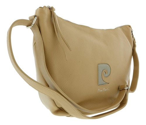 Pierre Cardin Sahara Leather Half Moon Bolso De Hombro Relaj