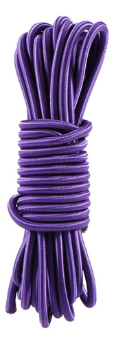 Cuerda Elástica Para Kayak De 5 Mm, Color Morado, 5 Metros,