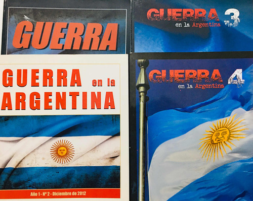 Guerra En La Argentina, Colección Espuela 4 Tomos