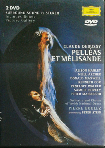 Dvd Debussy Pelléas Et Mélisande- Pierre Boulez - Duplo Raro