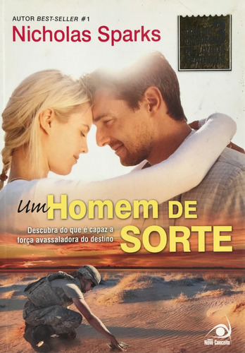 Um Homem De Sorte, De Nicholas Sparks., Vol. Único. Editora Novo Conceito, Capa Mole Em Português, 2011