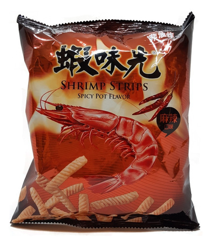 Snack De Langostino Sabor Picante 55 G. Origen Taiwan