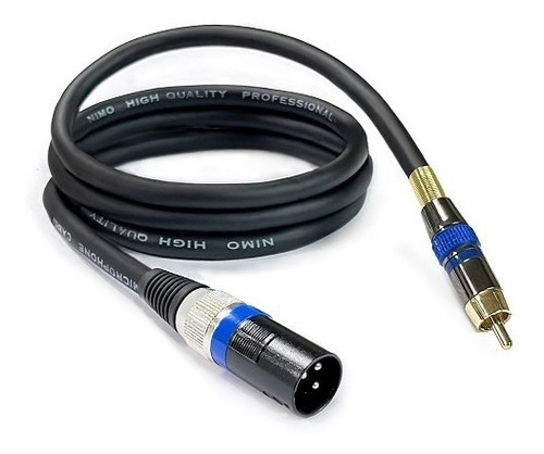 Cable 3 Metros Xlr A Rca