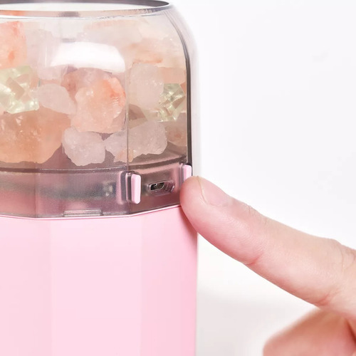 Pequeño Humidificador De Aromaterapia Con Luz Nocturna A+