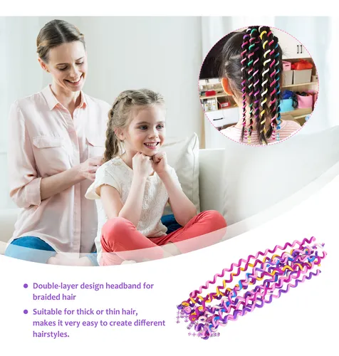 Horquillas Para El Cabello Con Rosca, Trenzadoras, Accesorio