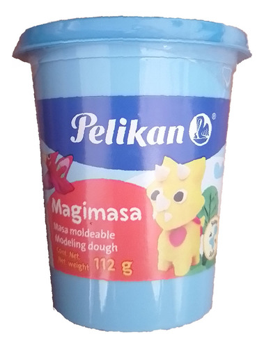 Masa Moldeable Pelikan Magimasa, Bote/112g Color Azul