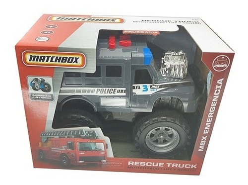 Matchbox Rescue Trucks Camiones De Rescate Juguete Accion