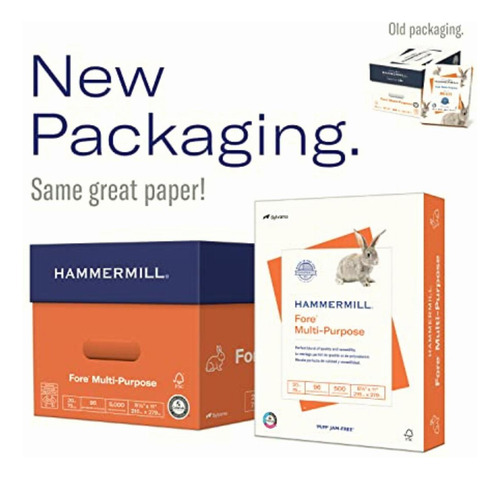 Hammermill Papel De Impresora, Papel De Copia Multiusos De