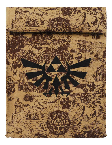 Bioworld Legend Of Zelda Triforce - Fiambrera Con Logotipo