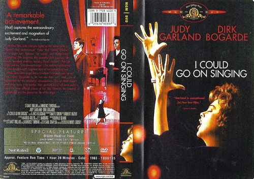 Judy Garland Dirk Bogarde I Could Go On Singing Vhs