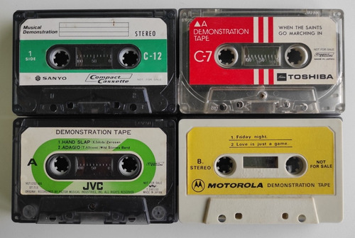 Cassettes De Audio De Demostración 