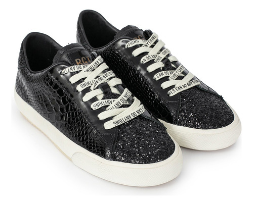 Zapatilla Mujer Cuero Zapato Sneaker Moderno Comodo Briganti