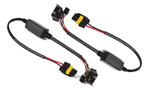 Par Cabo Simples Para Kit Bi Xenon 12v H4 Chicote Relé