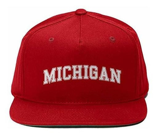 Sombreros - Michigan - Gorra Snapback Deportiva De Ala Plana