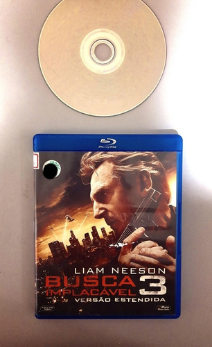 Blu-ray Original Dublado Busca Implacável 3 Liam Neeson