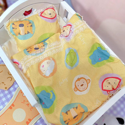Accesorios De Cama Para Muñecas, Incluye Sábana, Edredón,