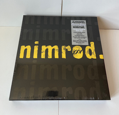 Lp Green Day Nimrod. Xxv Boxset Edicao Limitada Deluxe