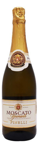 Caja De 12 Vino Espumoso Pinelli Asti 750 Ml