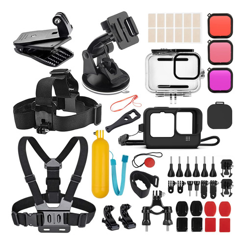 Kit De Accesorios 52 En 1, Funda Impermeable  3 Filtros  Cor