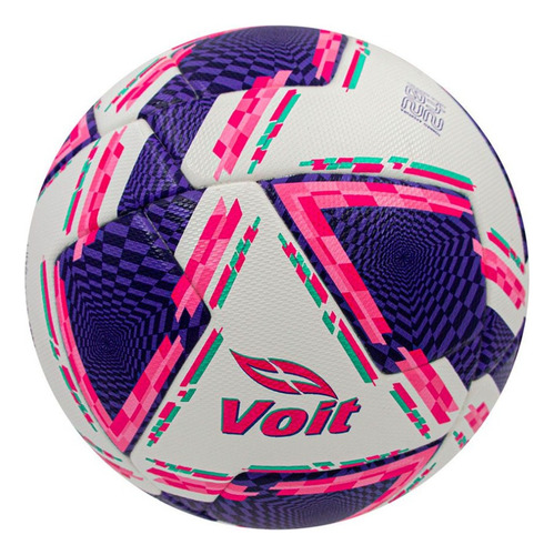 Balón 84222 De Fútbol No. 5 Quality Semipro Color Rosa Voit Rosa