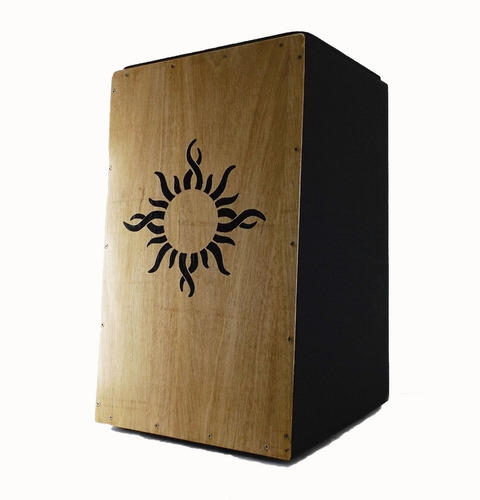 Cajon Acústico Percussionline Sol Natural Promoção!