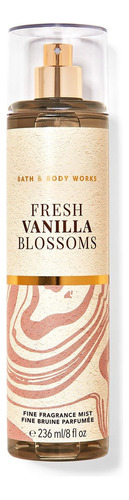 Body Mist Bath & Body Works 236ml Fresh Vanilla Blossoms Ori