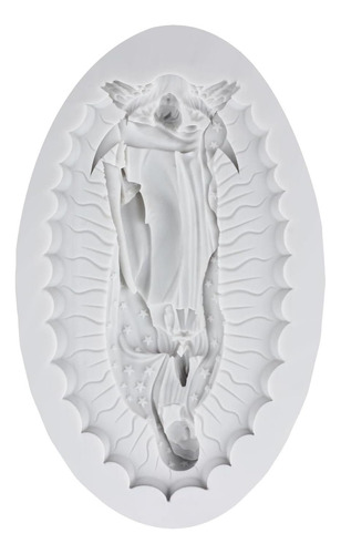 Moldes Yanqinms De Silicona Para Fondant Con Forma De Virgen
