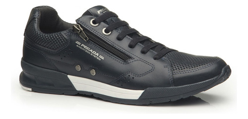 Zapatillas Cuero Hombres Livianas 116709 Pegada Luminares