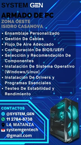 Servicio Técnico - Reparación/armado De Pc