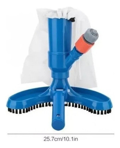 Aspiradora Para Piscina Con Cepillo De Limpieza, Unidad De Color 5 En 1