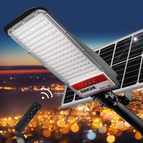 Kinghe Luz Solar Calle Para Exterior 1000 W Lampara Amanecer