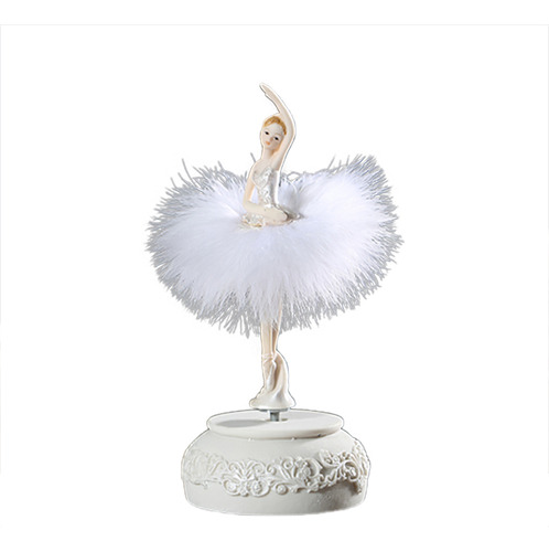 Caja De Música Ballerina Dancing Girl Swan Lake Ca
