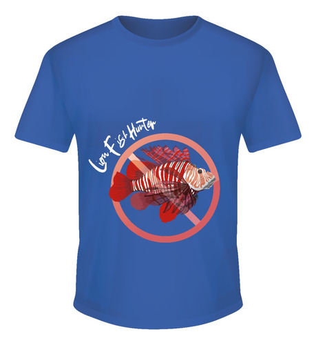 Camiseta Buceo Pesca Pez León * Lion Fish