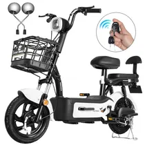 Comprar Bicicleta Electrica U1s Honey Whale 650w-Máxima del Motor 31km\u002Fh -Velocidad Máxima 65km-Autonomía Moto Bicimoto Eléctrica con Alarma Honeywhale