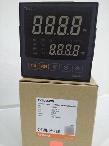 Controlador De Temperatura Tk4l-24cn Autonics