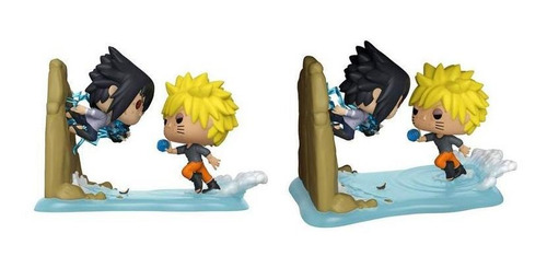 Pop Momentos Naruto Shippuden Vs Saske Exclusivo Gamestop 