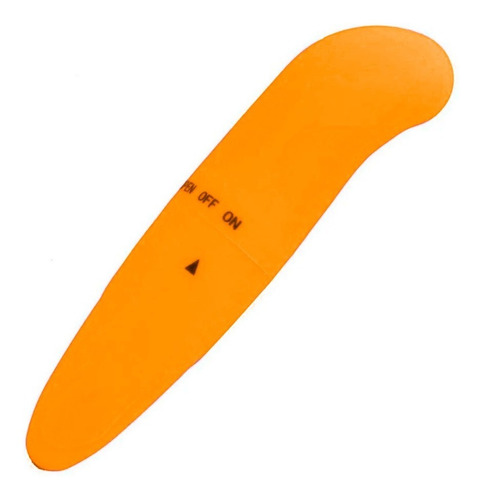 Vibrador Feminino YouVibe Ponto G Prova D'água Aveludado top Cor Laranja