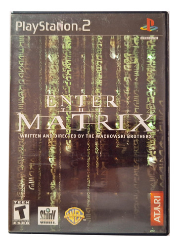 Videojuego Ps2 Enter The Matrix Sony Playstation 2