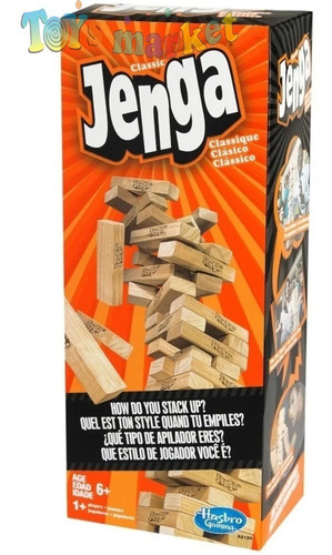 Jenga Profesional Hasbro Original Juego Clasico De Madera