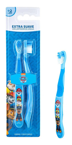 Cepillo Dental Infantil Gelatti Paw Patrol Ultra Suave X2