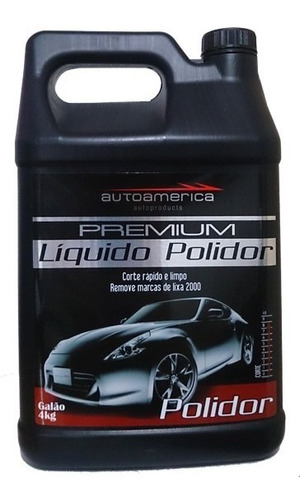 Líquido Polidor Premium Autoamerica - Galão - 4 Kg